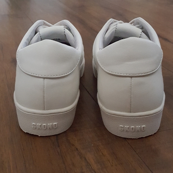 SKONO Norway -‎ White Glitter Sneakers - Picture 4 of 6